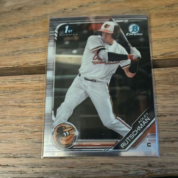 Adley Rutschman】2019 Bowman Draft Chrome 1st Autograph Gold